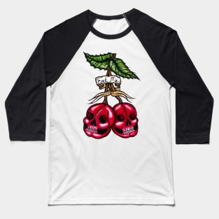 Eat Me Cherries Baseball T-Shirt